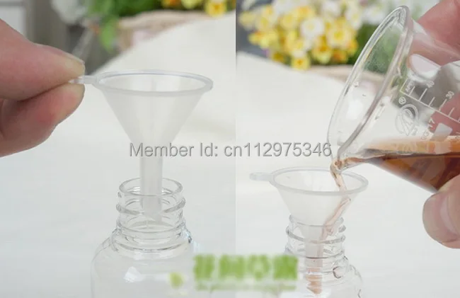 100 шт./лот Цена по прейскуранту завода Эко дружественных мини пластиковые воронки