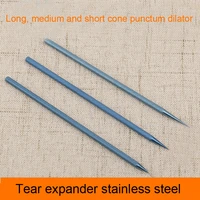 1 piece double head short cone taper lachrymal dilator titanium alloy micro instruments growth cones in ophthalmology