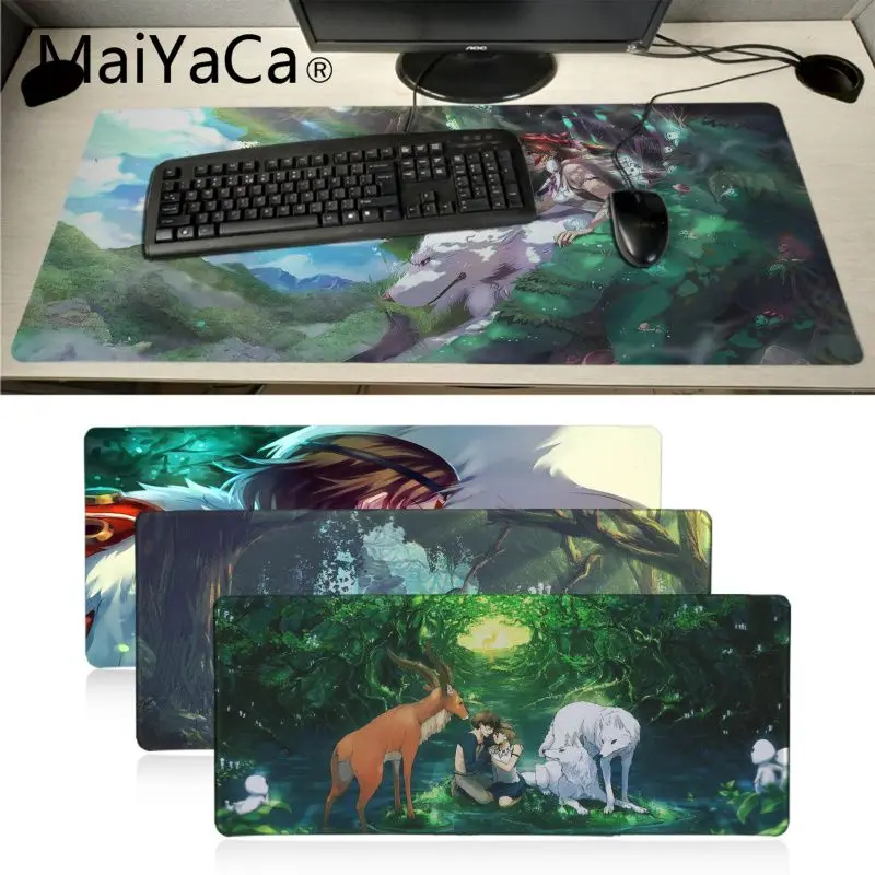 Игровой коврик для мыши Maiyaca princess mononoke большой игровой с узором сделай сам