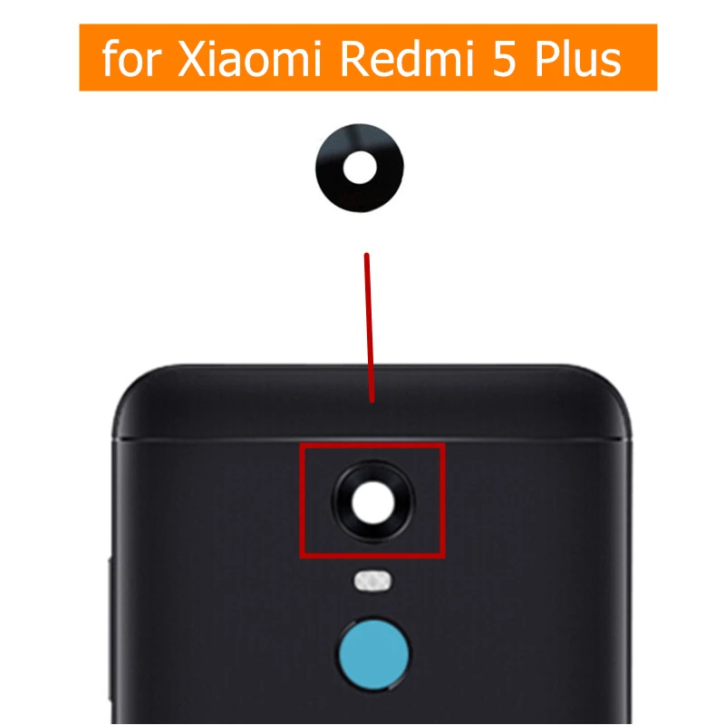 

Для Xiaomi Redmi 5 Plus плюс Камера Стекло объектив для Xiaomi Redmi 5Plus Глобальный сзади основной Камера Стекло Замена объектива ремонт Запчасти