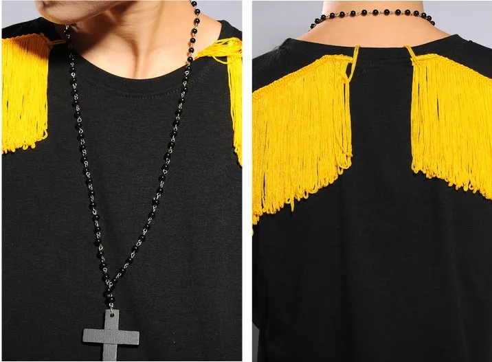 2016 Offbeat модные декоративные кисточки тонкие сценические костюмы для фитнеса