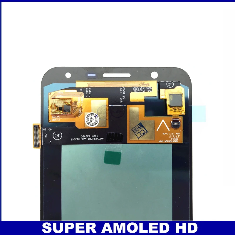 AMOLED lcd s Полный дигитайзер для samsung Galaxy J7 neo J701 J701F J701M J701MT ЖК дисплей сенсорный экран