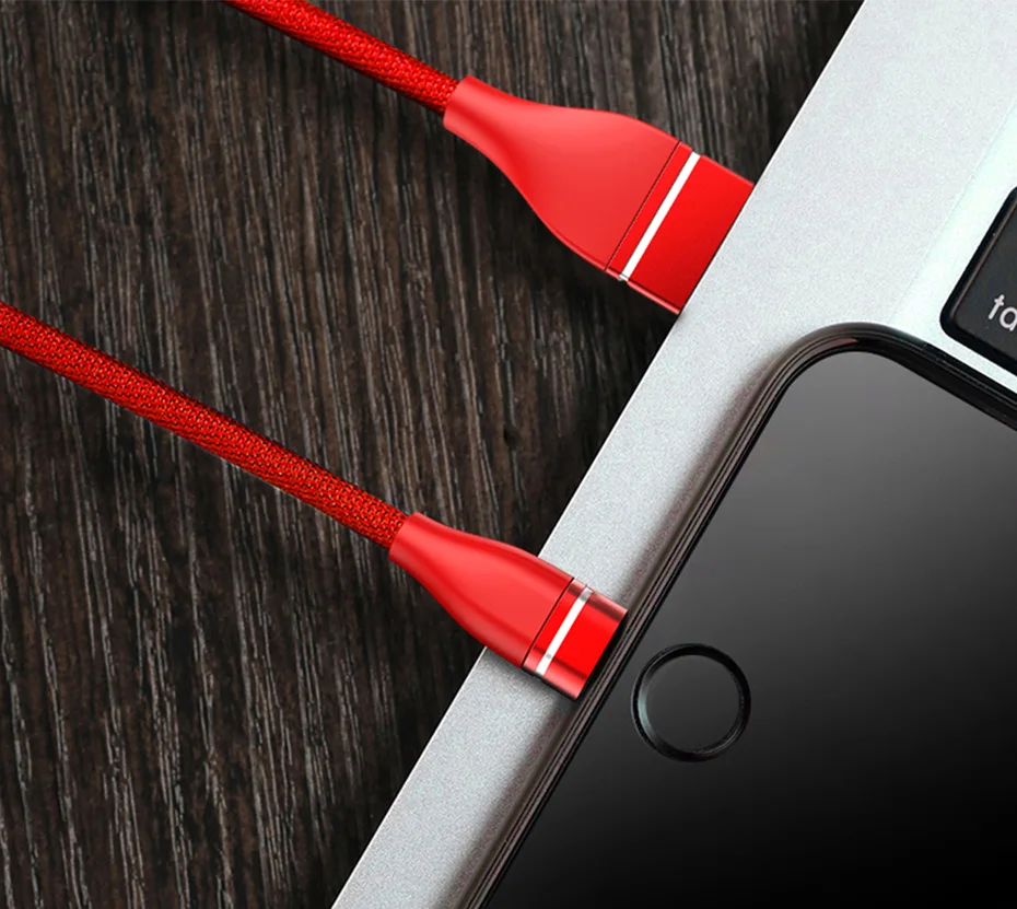 NOHON 3 в 1 USB кабель позолоченный USB кабель для зарядного устройства для iPhone 8 7 6 6S Plus iOS 10 9 8 type C Micro USB-C кабели для телефонов Android