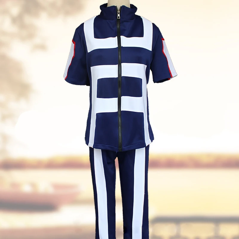Boku no Hero academic My OCHACO URARAKA Midoriya Izuku Bakugou Iida спортивная форма для школьников косплей на