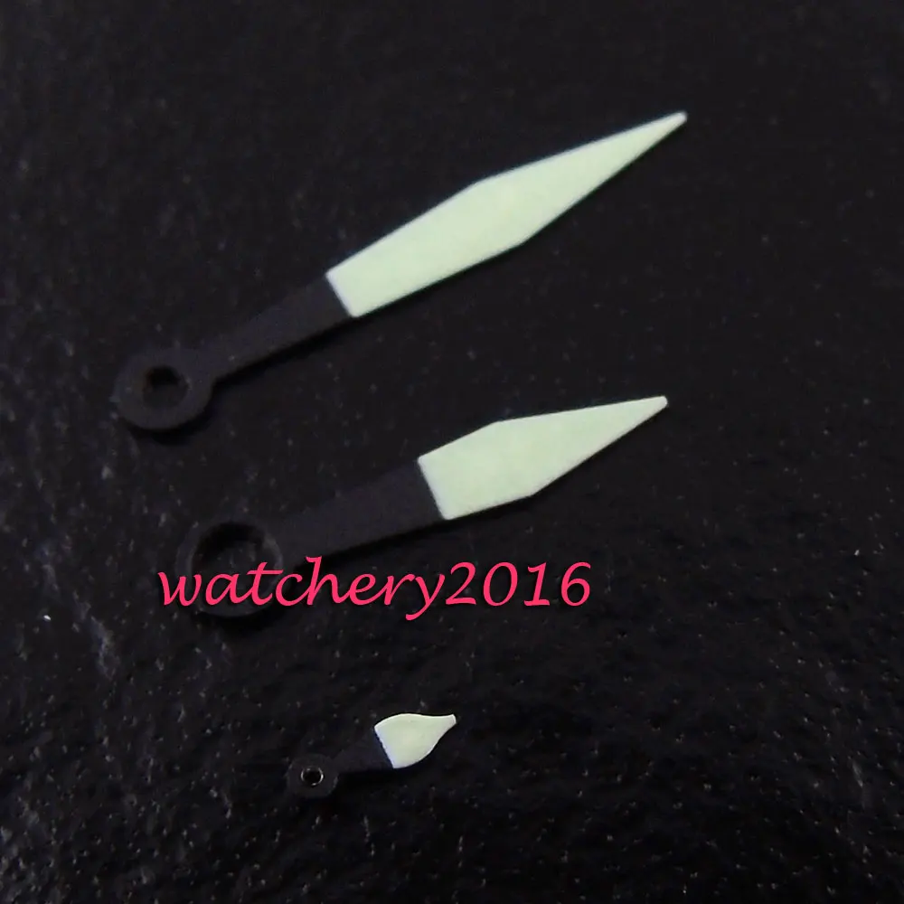 Новинка Светящиеся Зеленые и черные стрелки для часов ETA 6497 6498|hand watch|hand watch brandeta