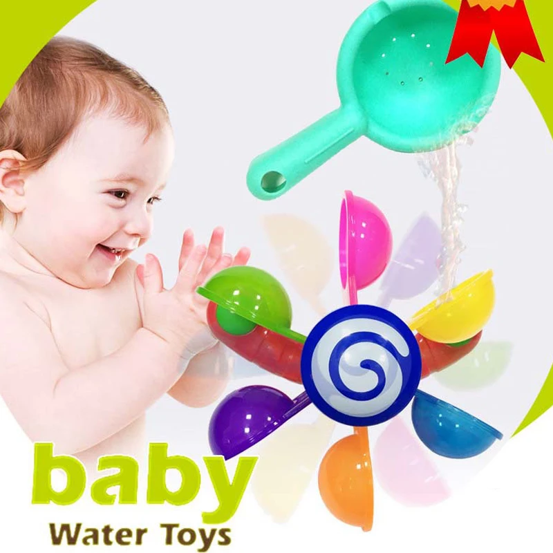 Игрушка для купания в ванной игры бассейна Детские Игрушки ванны совок водная