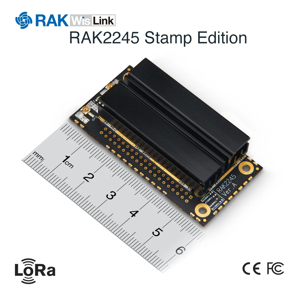 RAK2245 Stamp Edition-модуль концентратора WisLink-LoRa на базе SX1301, предварительно установленная LoRa gateway OS