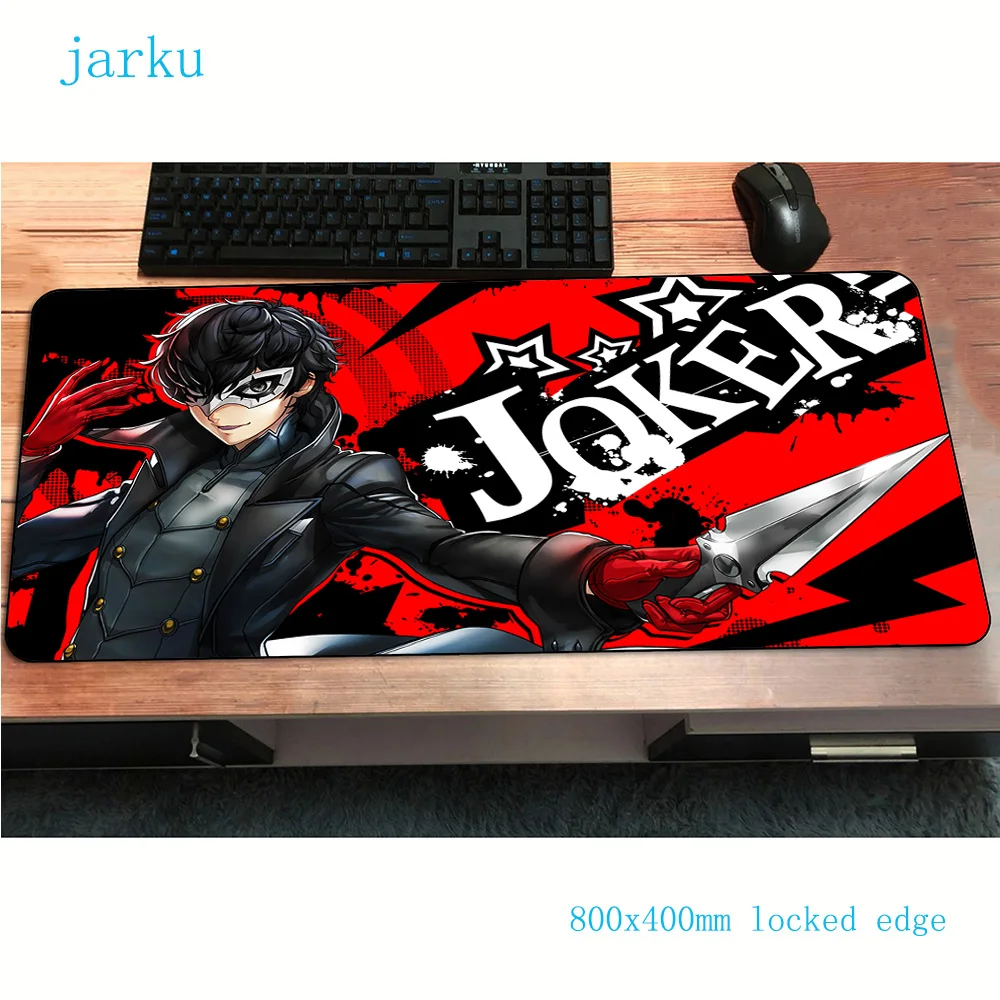 Коврик для мыши persona 5 игровой коврик 800x400x2 мм офисный ноутбука с обработанными