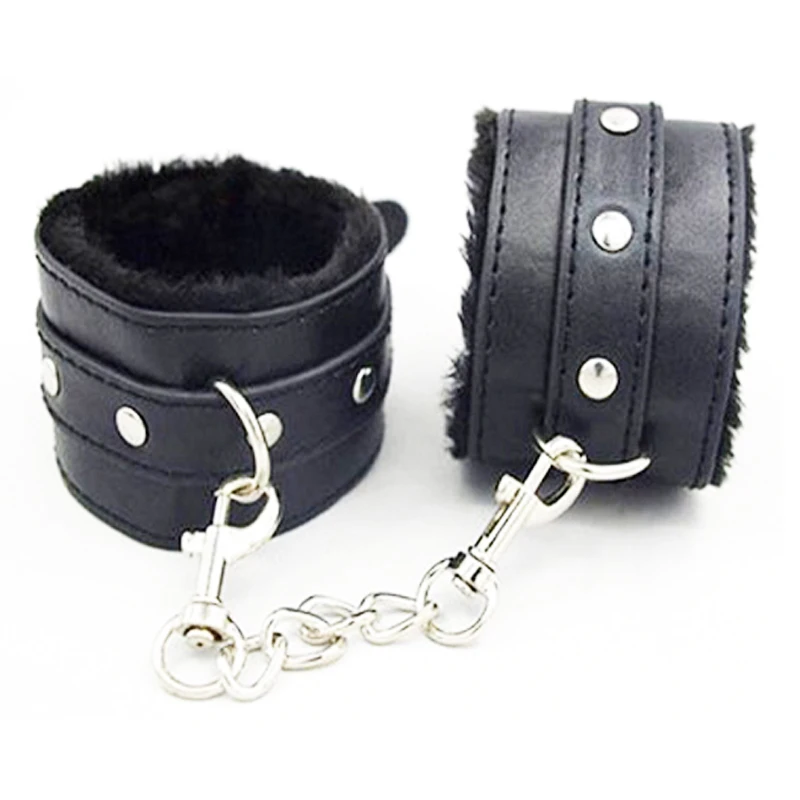 2017 новые сексуальные наручники из искусственной кожи Удобные удерживающие