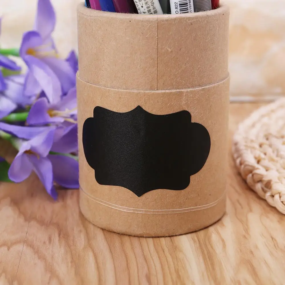 

Chalkboard Blackboard Chalk Board Stickers Decals Craft Kitchen Home Jam Jar Spice Labels Bottle Tags