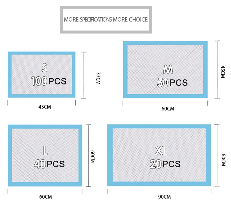 Pawstrip 4 размера подгузник для домашних животных супер абсорбент для дрессировки собак МОП-подушечки здоровые чистые подушечки для собак одноразовые пеленки для собак Тренировочный Коврик для щенков