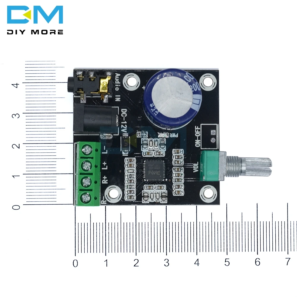 Super Slim 2x15W PAM8610 DC 12 В 20 мА цифровой двойной усилитель мощности плата драйвера