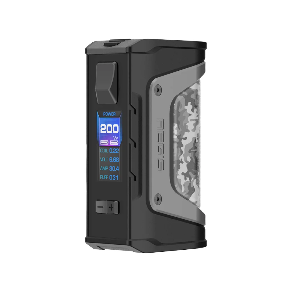 Camo 2 шт./лот GeekVape Aegis мод Aegis Legend 200 Вт TC коробка мод Питание от двух батарей 18650 электронные сигареты без батареи для Zeus Rta Blitzen - Цвет: Camo