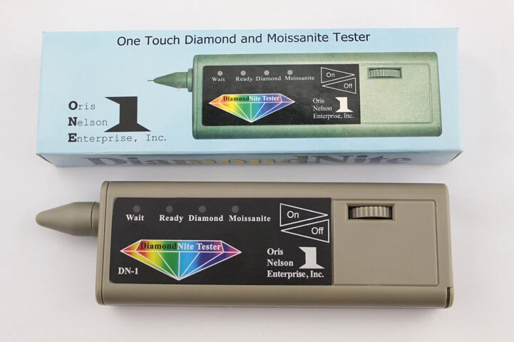 Promotion!! Free Shipping   New Multi Diamond tester, one touch diamond and moissanite Tester,Professional 2-in-1 Dual Diamond