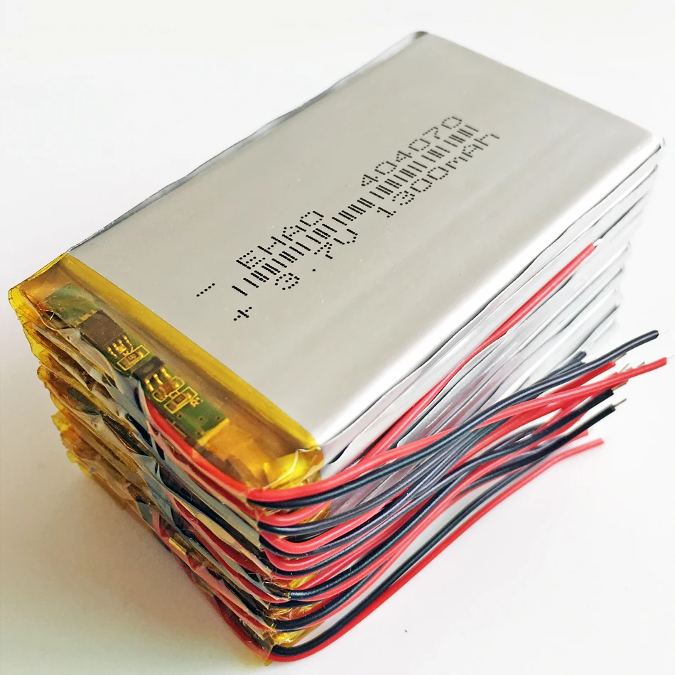 10 шт 3 7 V 1300mAh литий полимерный Li po lipo аккумуляторная батарея для электронных книг