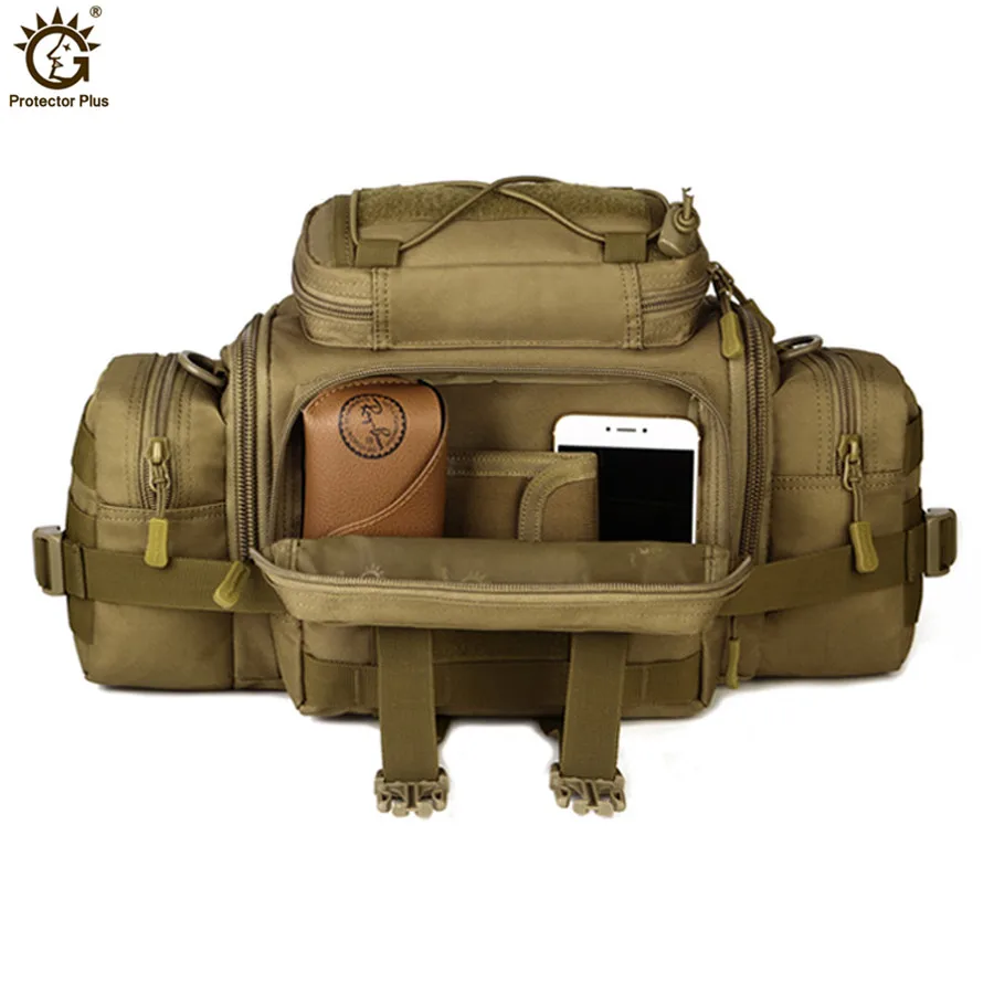 900D Military Tactical Back Pack Waist Pack Male Fanny Pack Molle Bag Anti-tearing Nylon Belt Pocket Hunting Waist Bag
