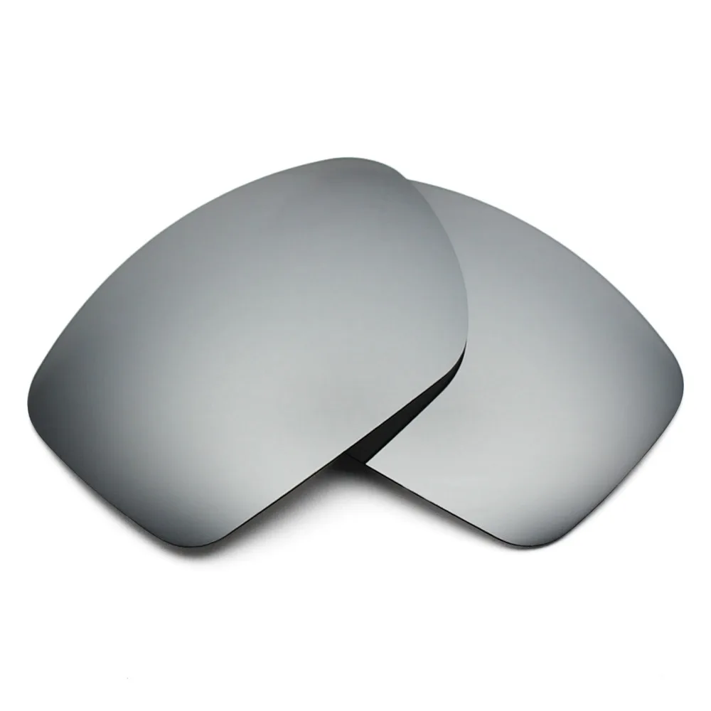

2 пары сменных линз SNARK для солнцезащитных очков Oakley Big Taco HD прозрачные и Серебристые титановые