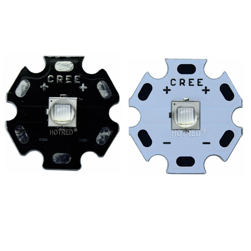 1 шт. светодиодный диодный светильник Epi s 5050 XML T6 10 Вт УФ заменяемый CREE XML2