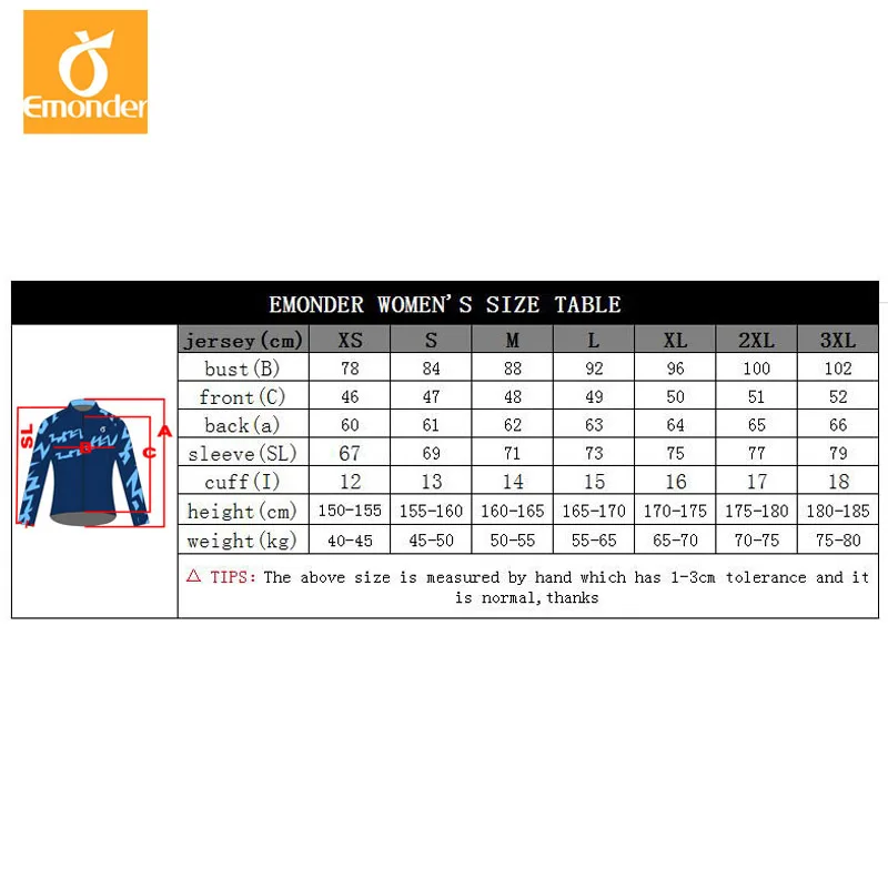 EMONDER Man Women 2019 Pro Cycling Jersey Autumn and winter MTB Bike Wear Bicycle Clothing Mountaineering camping | Спорт и