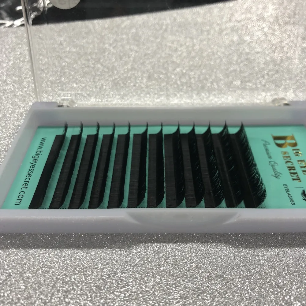 1 лоток ручной работы высокого качества индивидуальные ресницы C D L curl длина