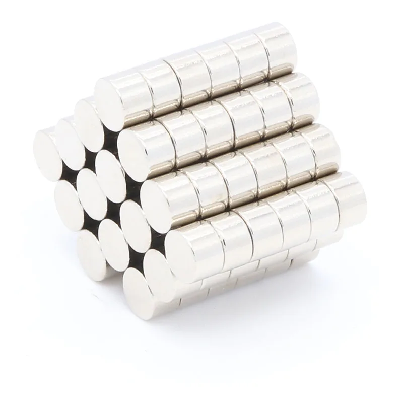 

500Pcs Neodymium Magnet Disc 6x4 mm N35 Permanent NdFeB Small Round Super Strong Powerful Magnetic Magnets For Craft 6 x 4 mm