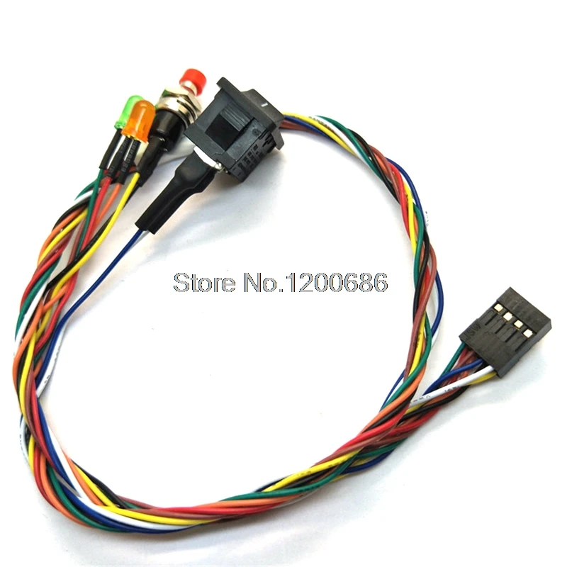 450 мм 26AWG DuPont 2 54 PBS-110 KCD11 10*15 переключатель проводки производитель сброс на заказ