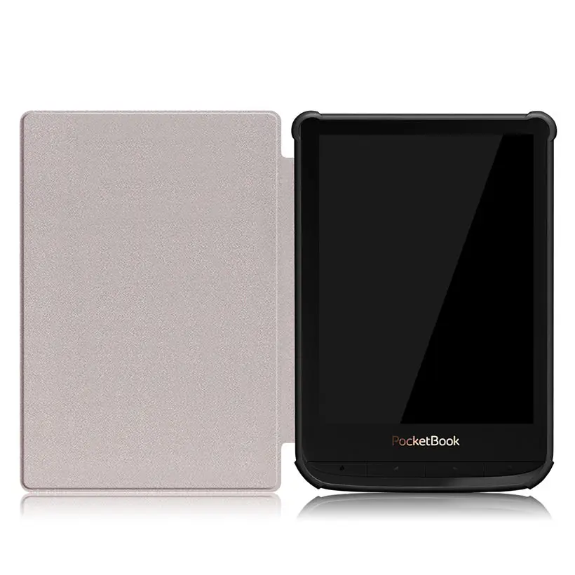 Магнитный чехол для Pocketbook 616/627/632 умный Basic Lux 2/touch 4 силиконовая Мягкая задняя