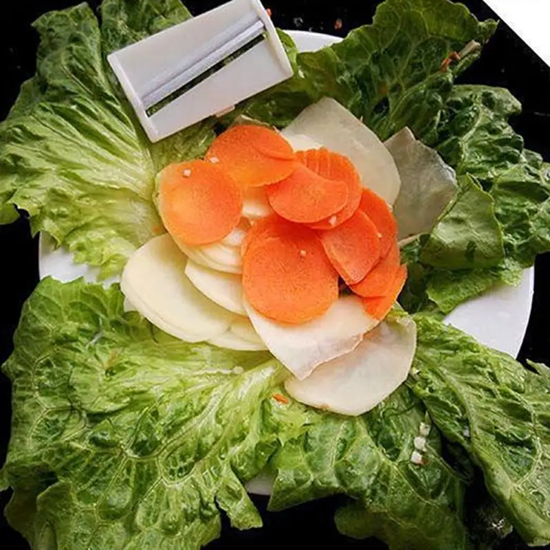 Imixlot Многофункциональный Растительные Slicer сменные лезвия Морковь Огурец Chipper