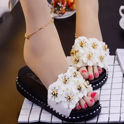 Новинка сандалии и тапочки на толстой подошве для маффинов женские школьные