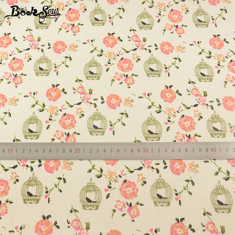 Booksew хлопок белье Ткань Текстиль для дома скатерти Подушка сумка Шторы ZAKKA