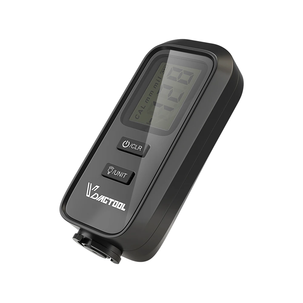 Автомобильный мини толщиномер VDIAGTOOL VC100 VC200 цифровой автомобильный измеритель