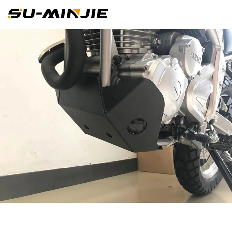 XG250 XT250X ED круглая противоскользящая пластина Защита двигателя шасси Нижняя