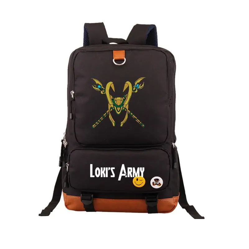 043003 Новые комиксы Локи армейский рюкзак школьные сумки Bookbag Косплей Дети Подростки плечо ноутбук дорожные сумки подарок - Цвет: 043003