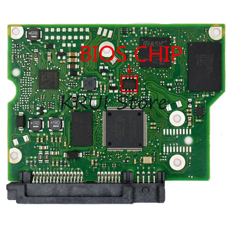 Бесплатная доставка HDD PCB Логическая плата/номер платы: 100716565 REV A|Печатные платы| |