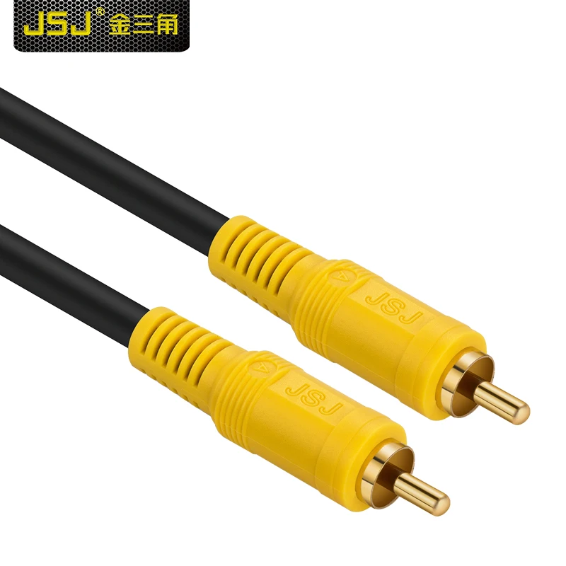 Jsj сабвуфер линия Чистая медь rca аудио и видео один коннектор lotus коаксиальный |
