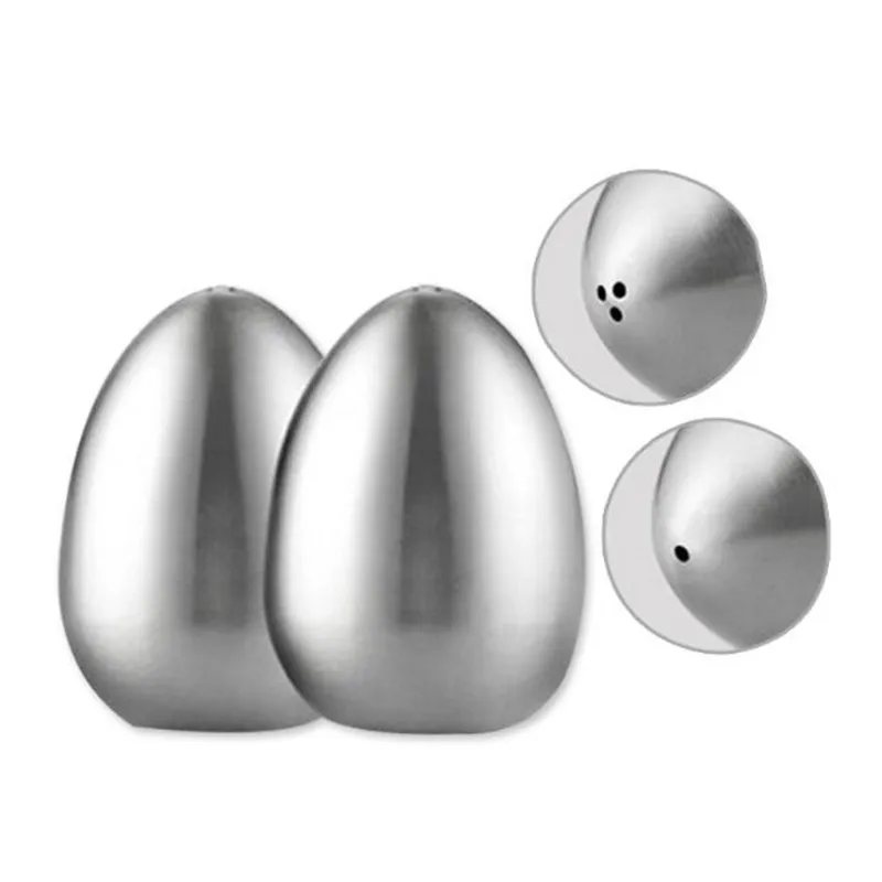 1 шт. мельница для соли и перца в форме яйца из нержавеющей стали шейкер набор