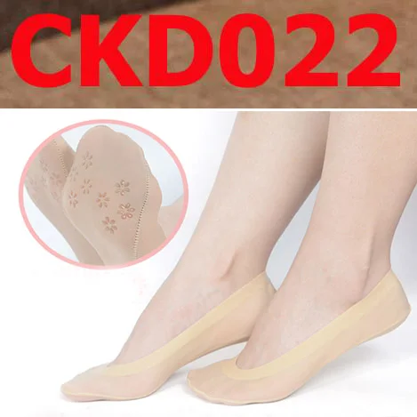OLN 1 пара модные женские CKD001-026 носки хлопок невидимое нескользящее покрытие Лайнер без шоу Peds Низкий вырез ледяной Носок Лето горячий стиль EU23-34