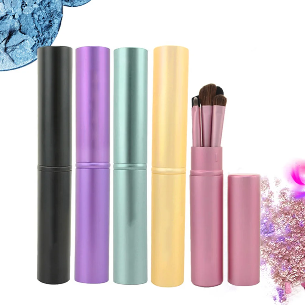 5 шт. портативные мини кисти для макияжа глаз набор идеальные Профессиональные