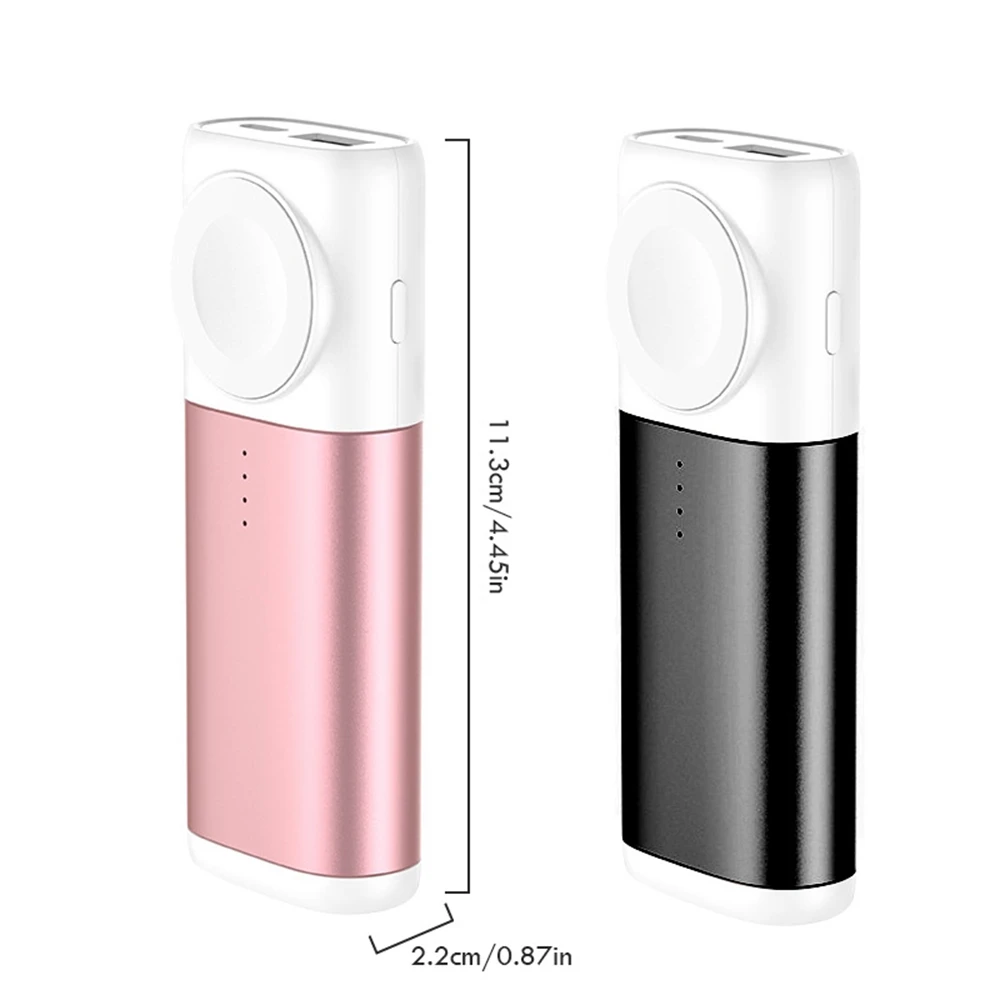 Магнитное Беспроводное зарядное устройство для Apple Watch iWatch серии 4 3 2 1 38 мм 42 5200 мАч