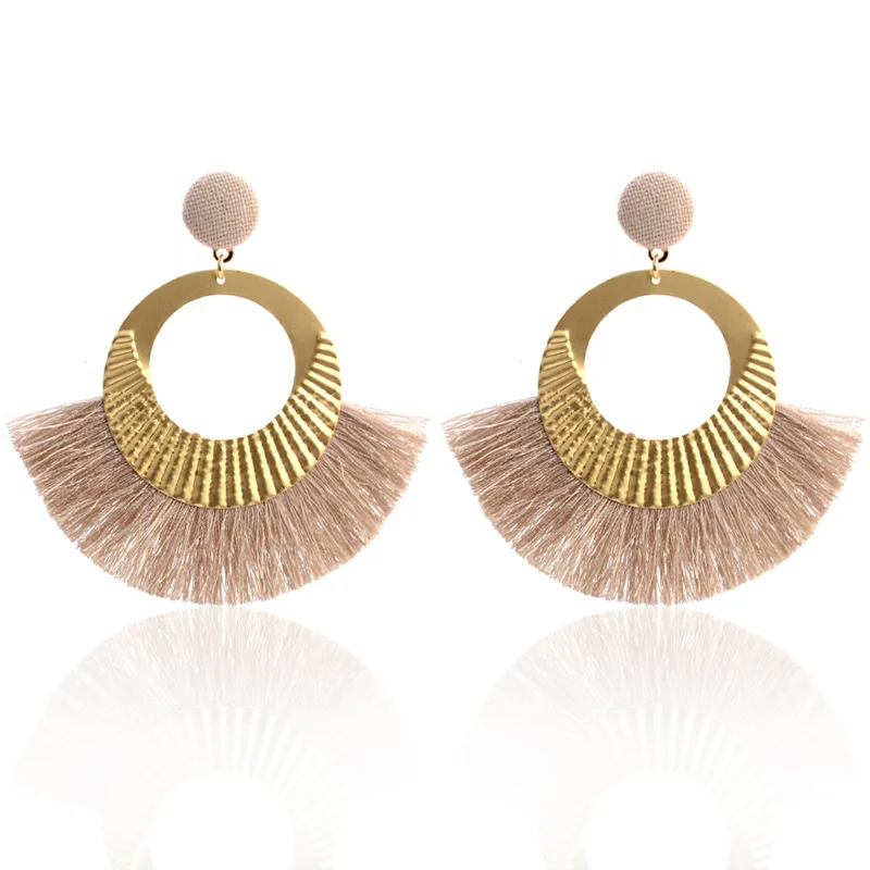 Брендовые 7 цветов бархатные шаровые модные серьги-кисточки вечерние подарочные