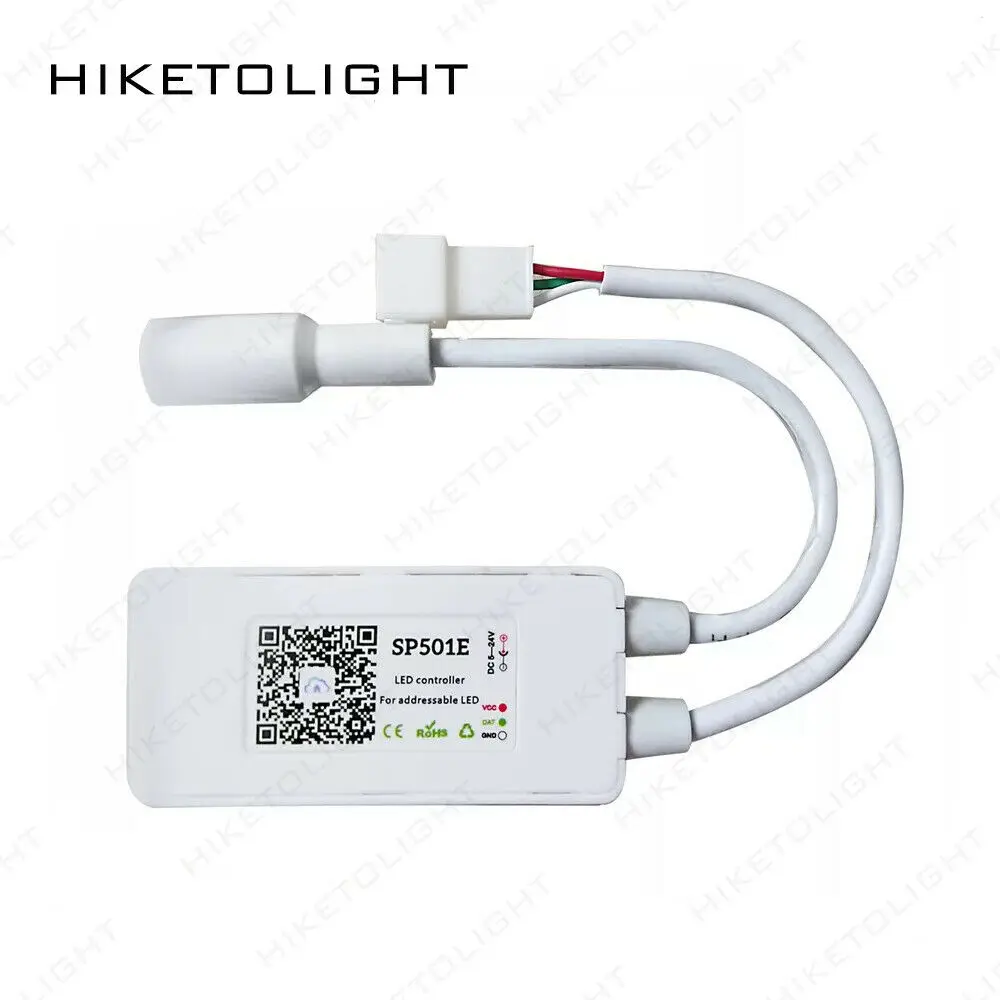 SP501E светодиодный Wifi светильник WS2812B контроллер адресуемый RGB полоса Alexa Smart SPI