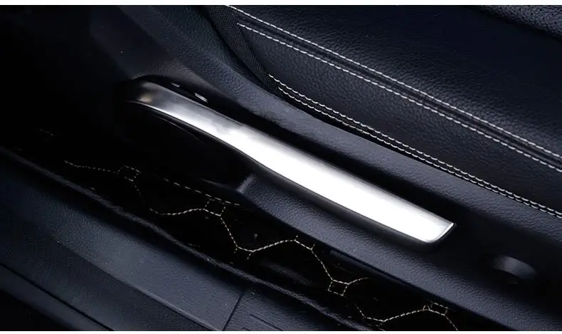 Авто-Стайлинг регулировки сиденья аксессуары C блестками для Mercedes Benz A B класс cla GLA W176 W246 C117 накладка полосатая наклейка