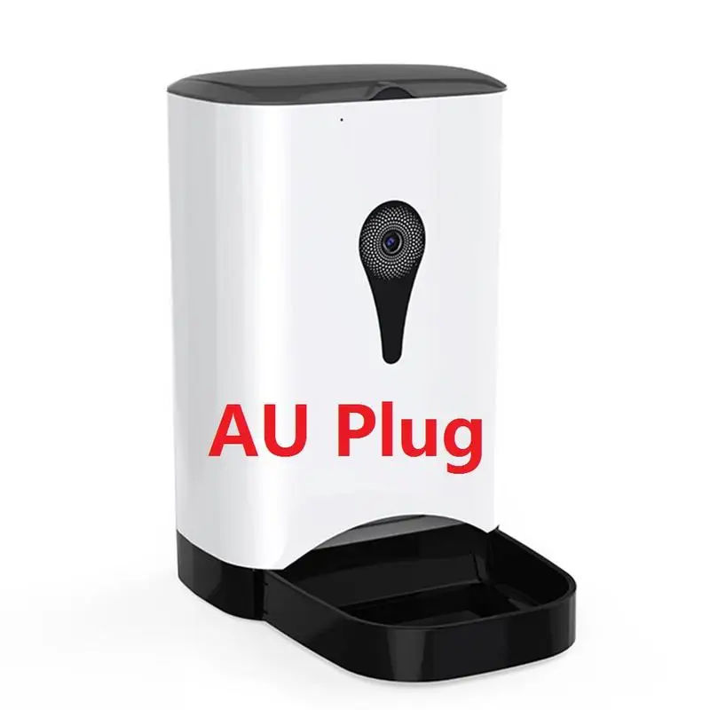03 Великобритания/AU/EU 4.5L подачи домашних животных Wi Fi дистанционное управление Мода Smart автоматическая кормушка для питомца товары для собак Cat еда перезаряжаем - Цвет: 03
