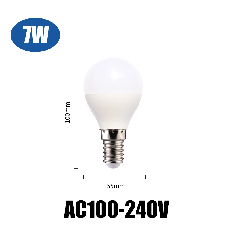 7W E14 AC100-240V 10 шт./лот светодиодный светильник E14 Светодиодный светильник 3 Вт 5 Вт 7 Вт 9 Вт лампада светодиодный светильник ing Точечный светильник настольные лампы холодное/теплое белое светодиодное освещение Blubs 110 В 220 В - Испускаемый цвет: 7W E14 AC100-240V