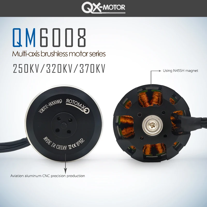 Горячая продажа QX MOTOR эффективность бесщеточный двигатель для T960 T810 QM6008 (5008)