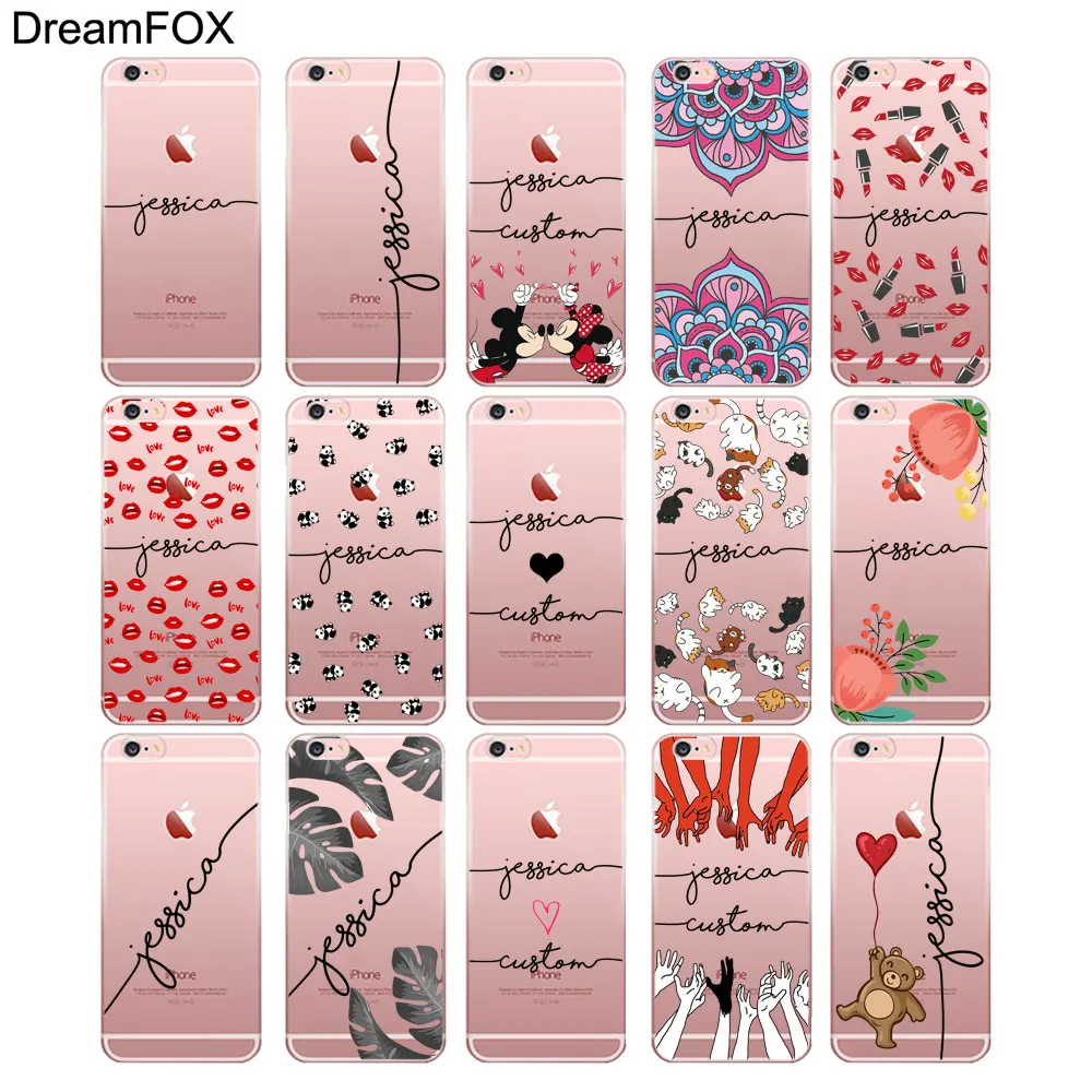 Чехол для iPhone 11 Pro, XS, XR Max, 4, 4S, 5c, 5, 5S, SE, 6, 6s, 7, 8 Plus, X, Цветочный, по индивидуальному заказу