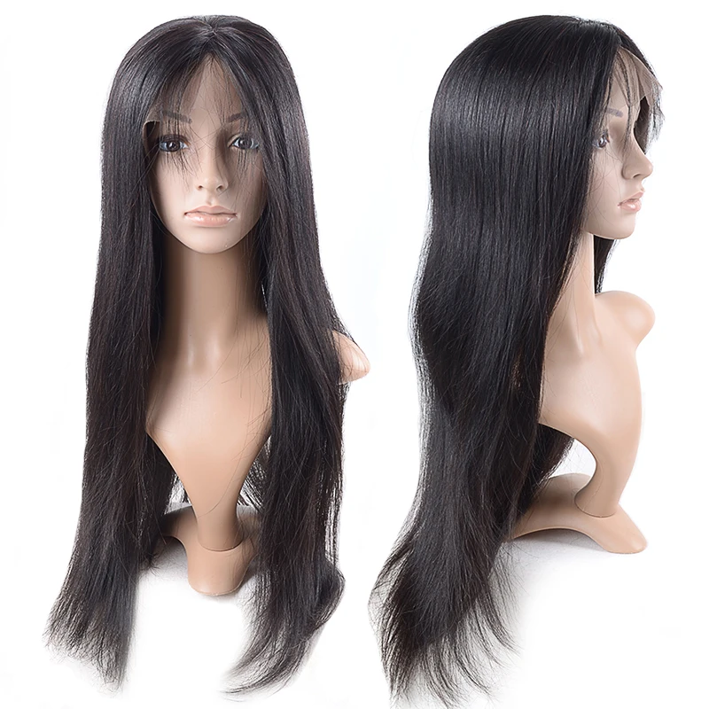 Полный шнурок человеческих волос парики предварительно сорвал с для бразильский