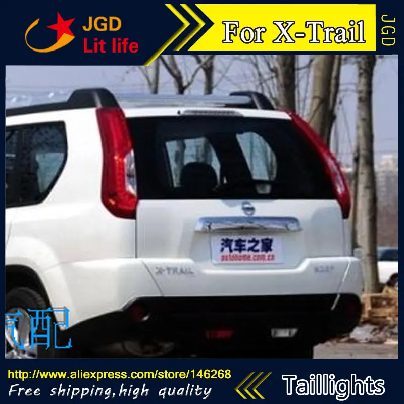 Стайлинг автомобиля задний фонарь для Nissan X-Trail 2012 светодиодный крышка багажника