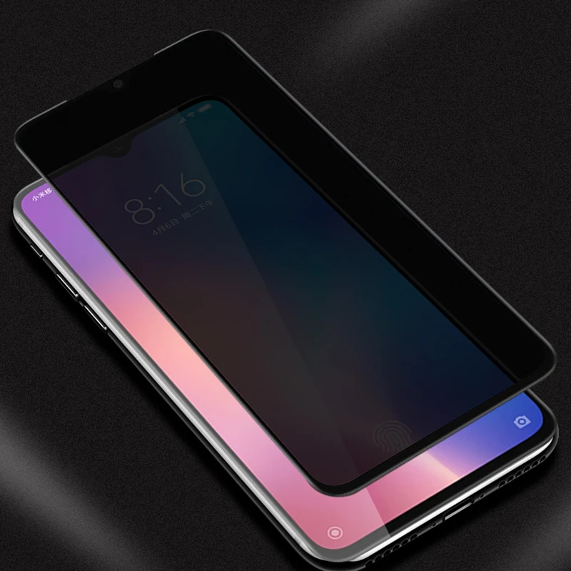Закаленное стекло EXUNTON для Xiaomi Mi 9 9SE антишпионское закаленное защиты экрана