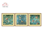 Рукоделие, вышивка крестиком DMC для творчества, полный набор для вышивки, узоры с изображением цветущей сливы и птицы, Китайская вышивка крестиком, напечатанная на canva 11